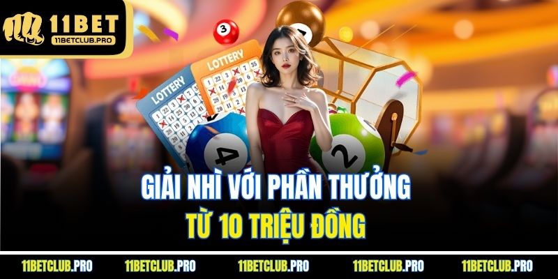 Giải Nhì với phần thưởng từ 10 triệu đồng 